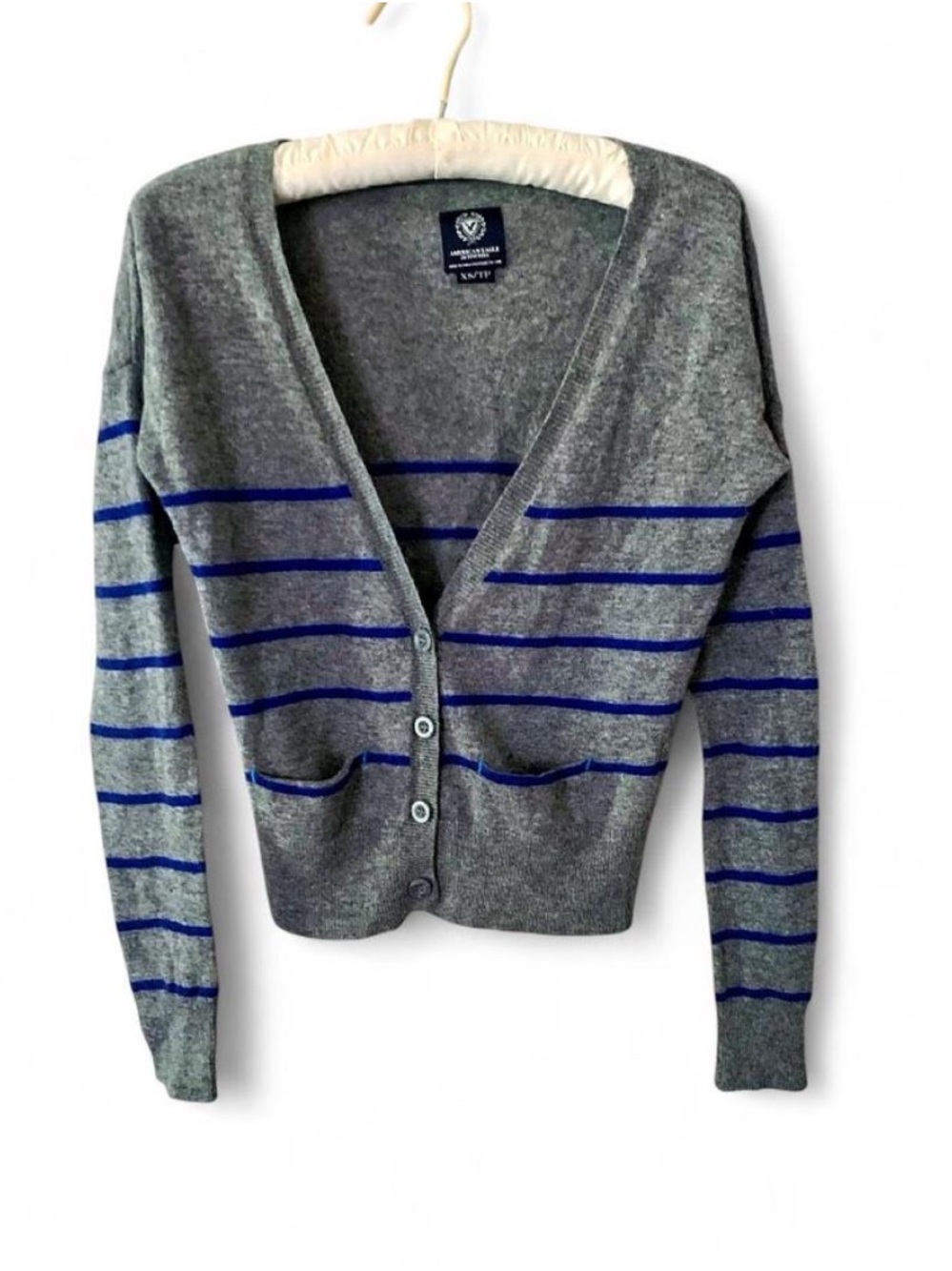 🔥 AUTHENTIC VINTAGE Y2K American Eagle Outfitters Striped Cardigan Sweater